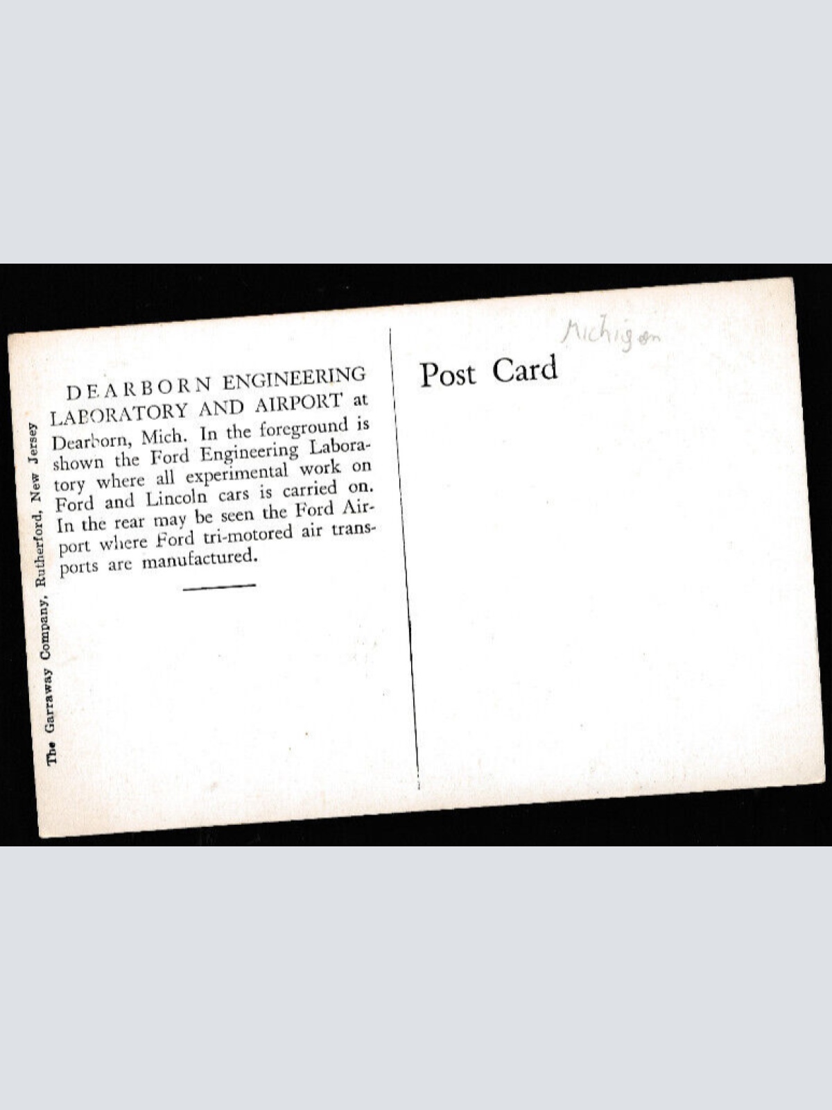 AK aus Dearborn Engineering Laboratory and Airport in Michigan USA (4044)