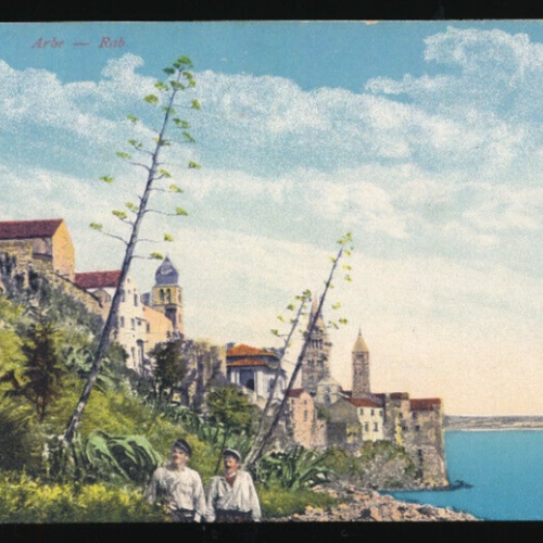AK aus Arbe - Rab Italien (4063)