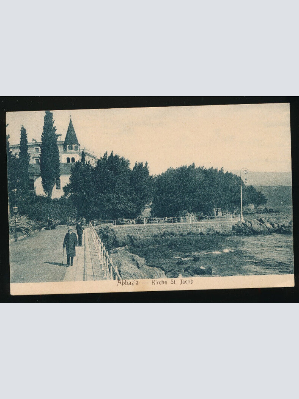 AK aus Abbazia Kirche St. Jacob Italien (4068)