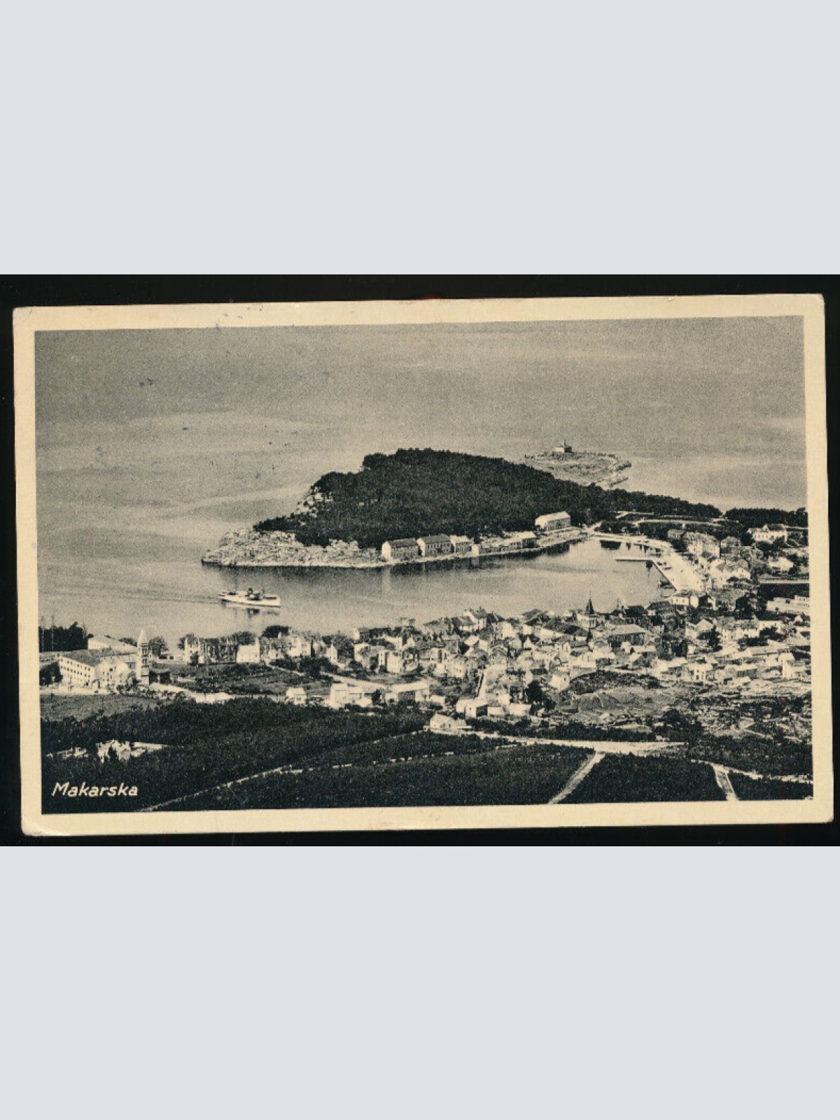 AK aus Makarska Kroatien (4100)