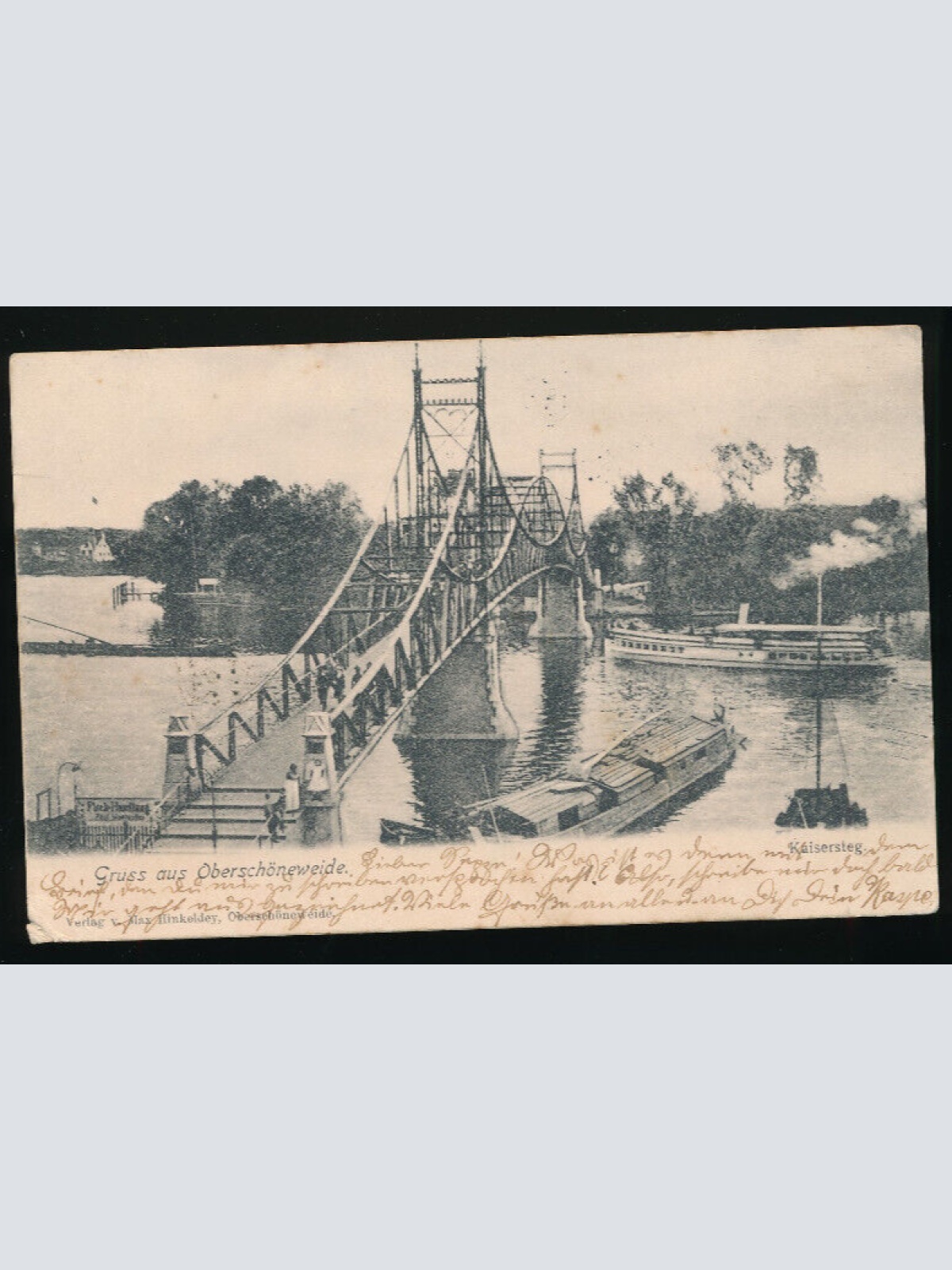 AK gruss aus Oberschönweide Berlin (4092)