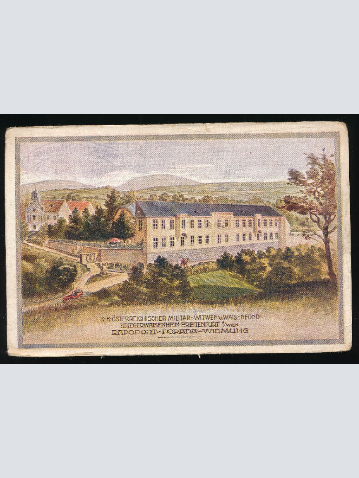 AK aus Breitenfurt Kriegswaisenheim Niederösterreich (4110)