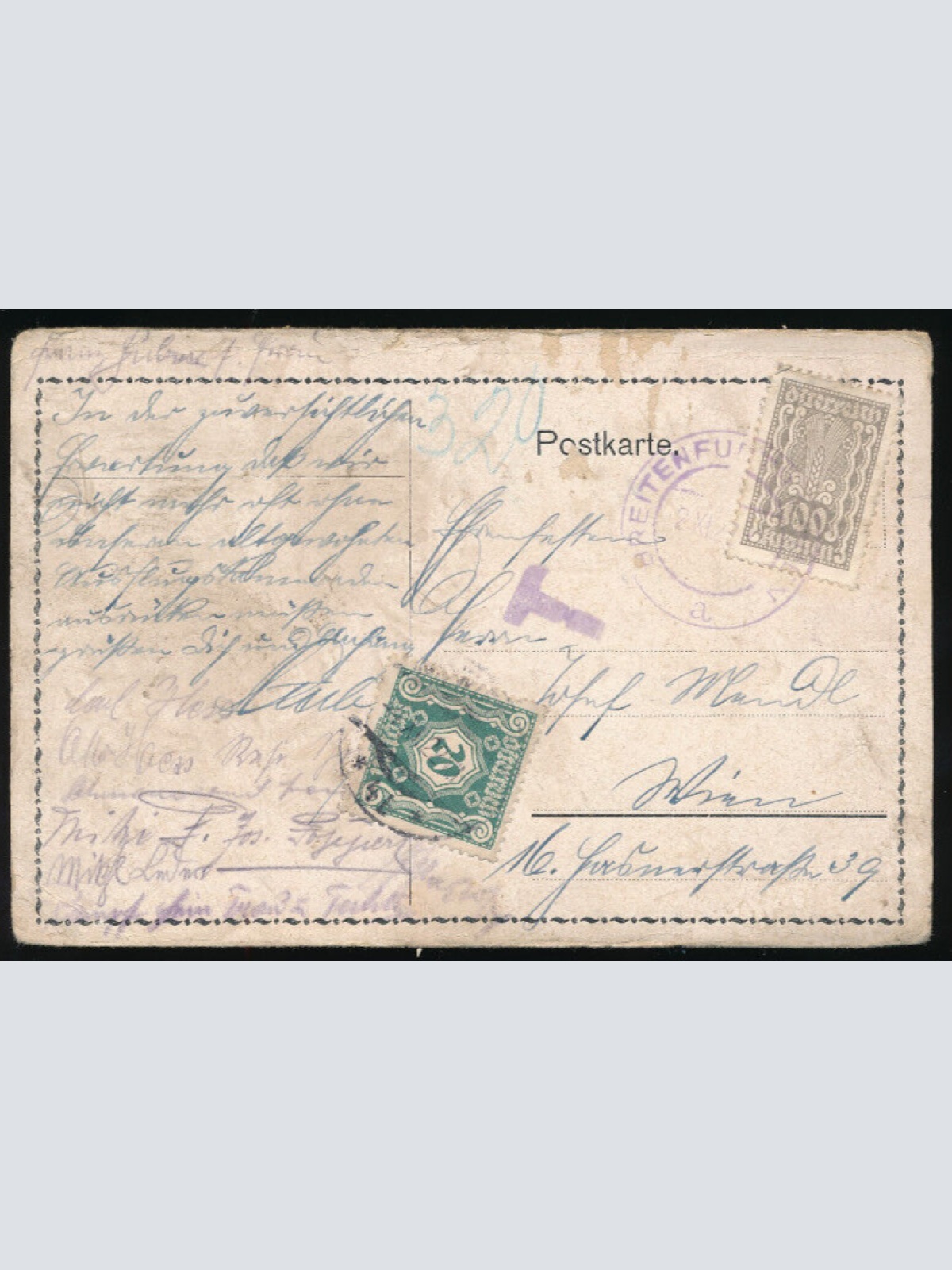 AK aus Breitenfurt Kriegswaisenheim Niederösterreich (4110)