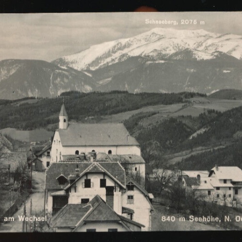 AK aus St.Corona am Wechsel Niederösterreich (4363)