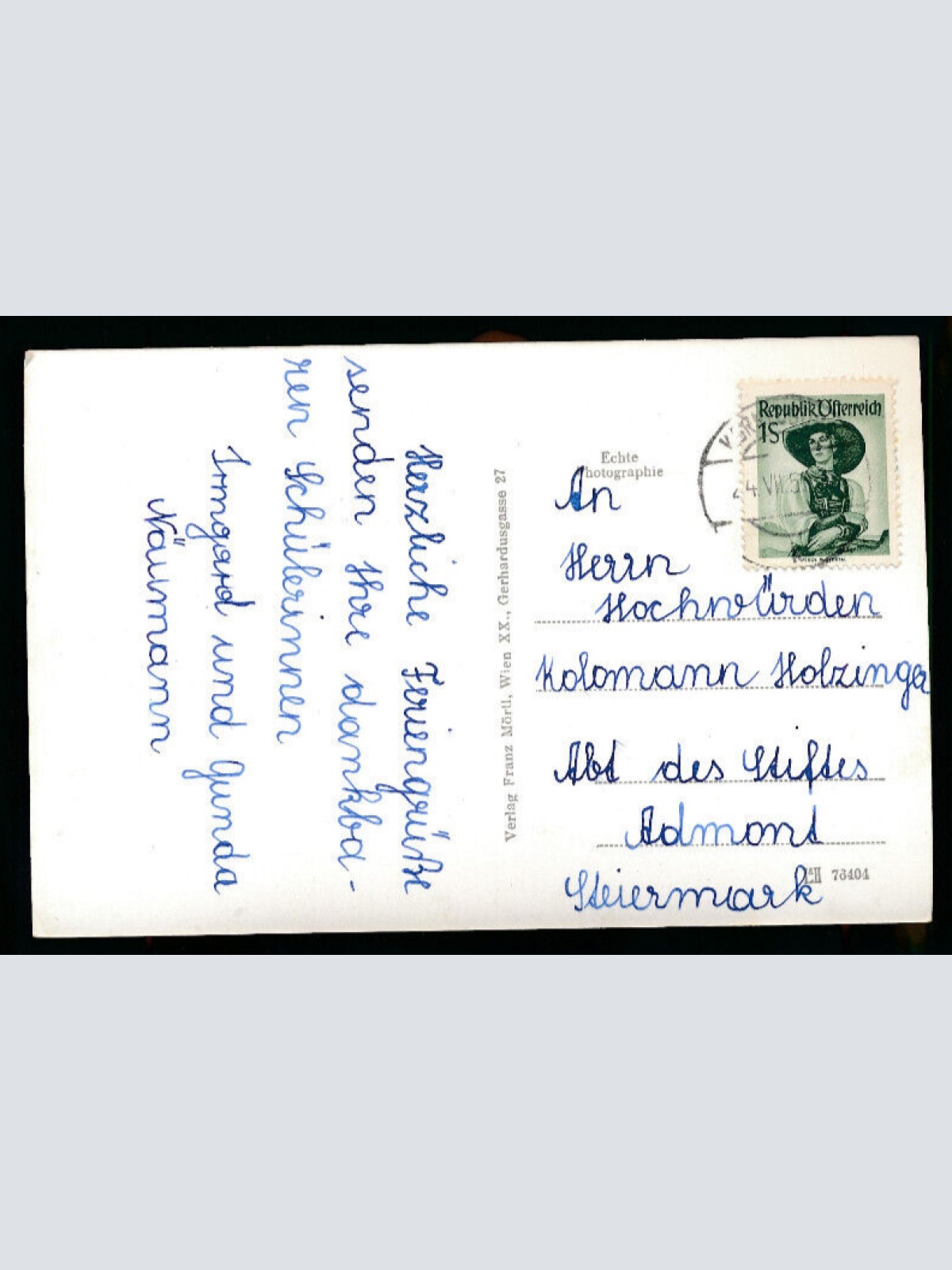 AK von der Burg Kreuzenstein Mehrbildkarte Niederösterreich (4354)