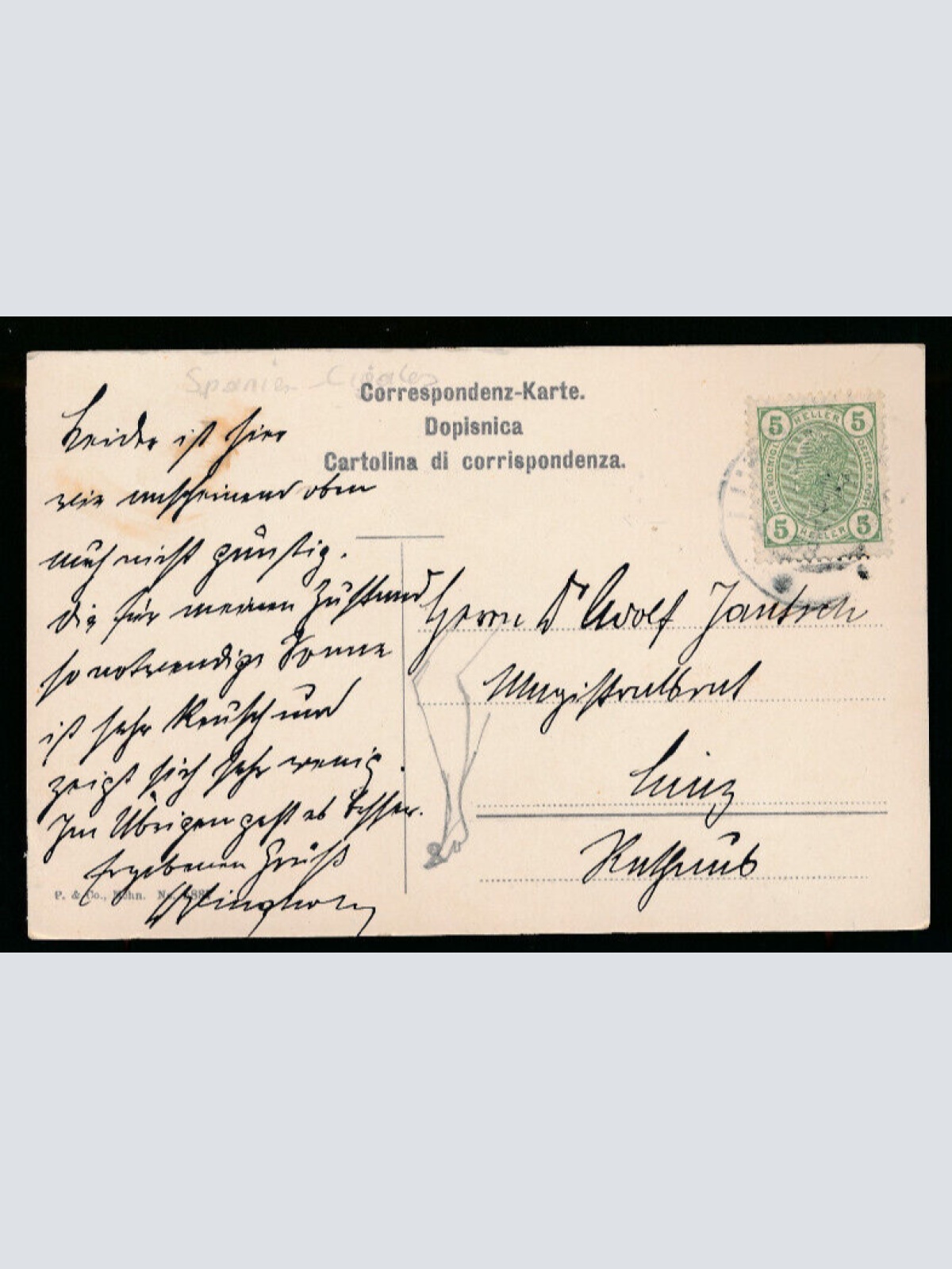 AK aus Cigale - Cigales Kroatien (4073)