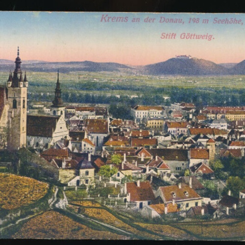 AK aus Krems an der Donau Stift Göttweig Niederösterreich (3989)