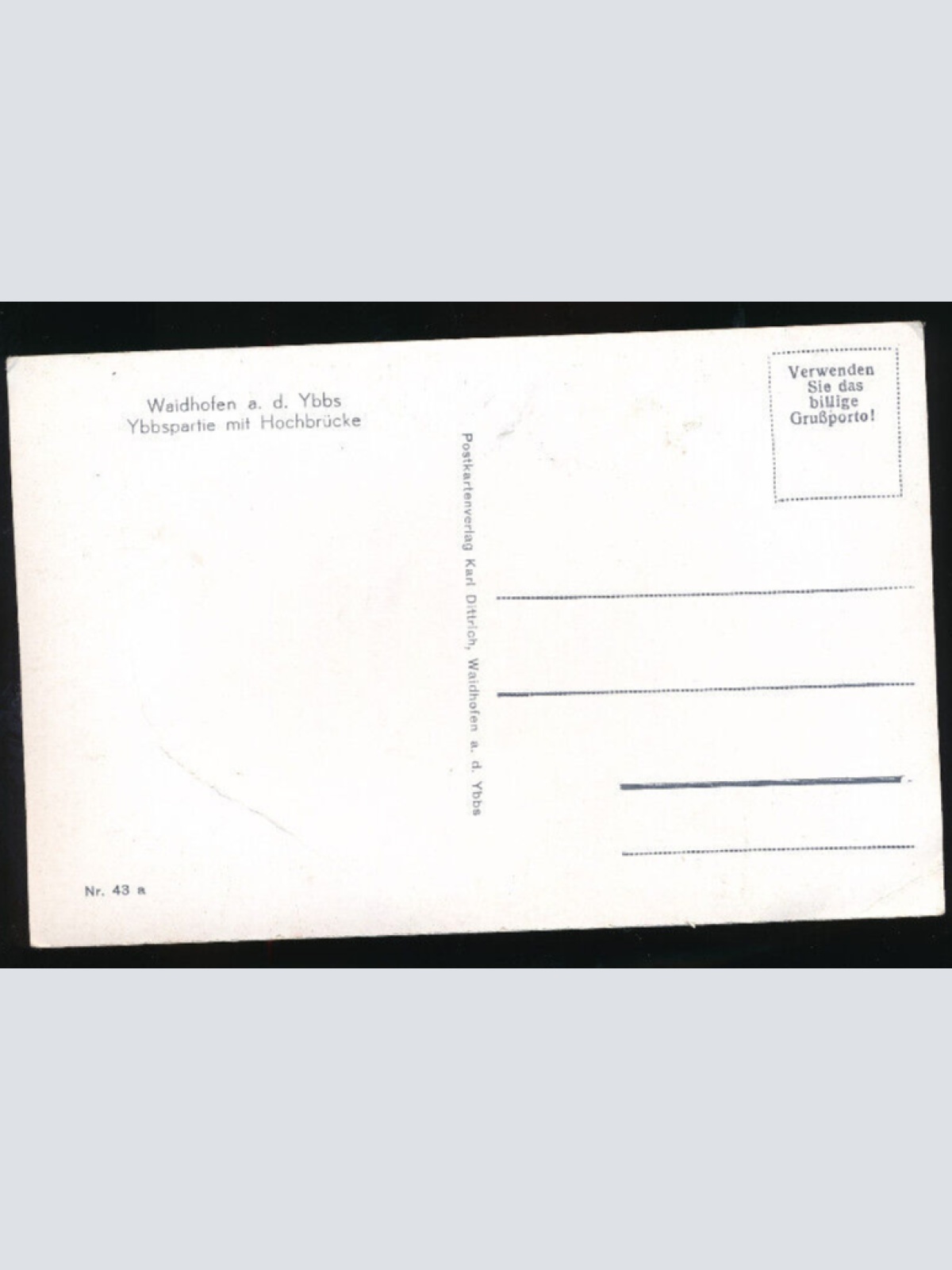 AK aus Waidhofen an der Ybbs Niederösterreich (3995)