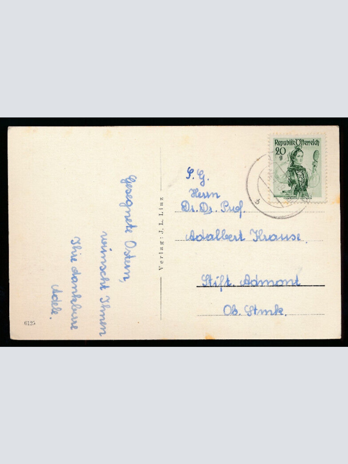 AK aus Linz an der Donau Landungsplatz mit Dampfer Oberöstereich (4221)