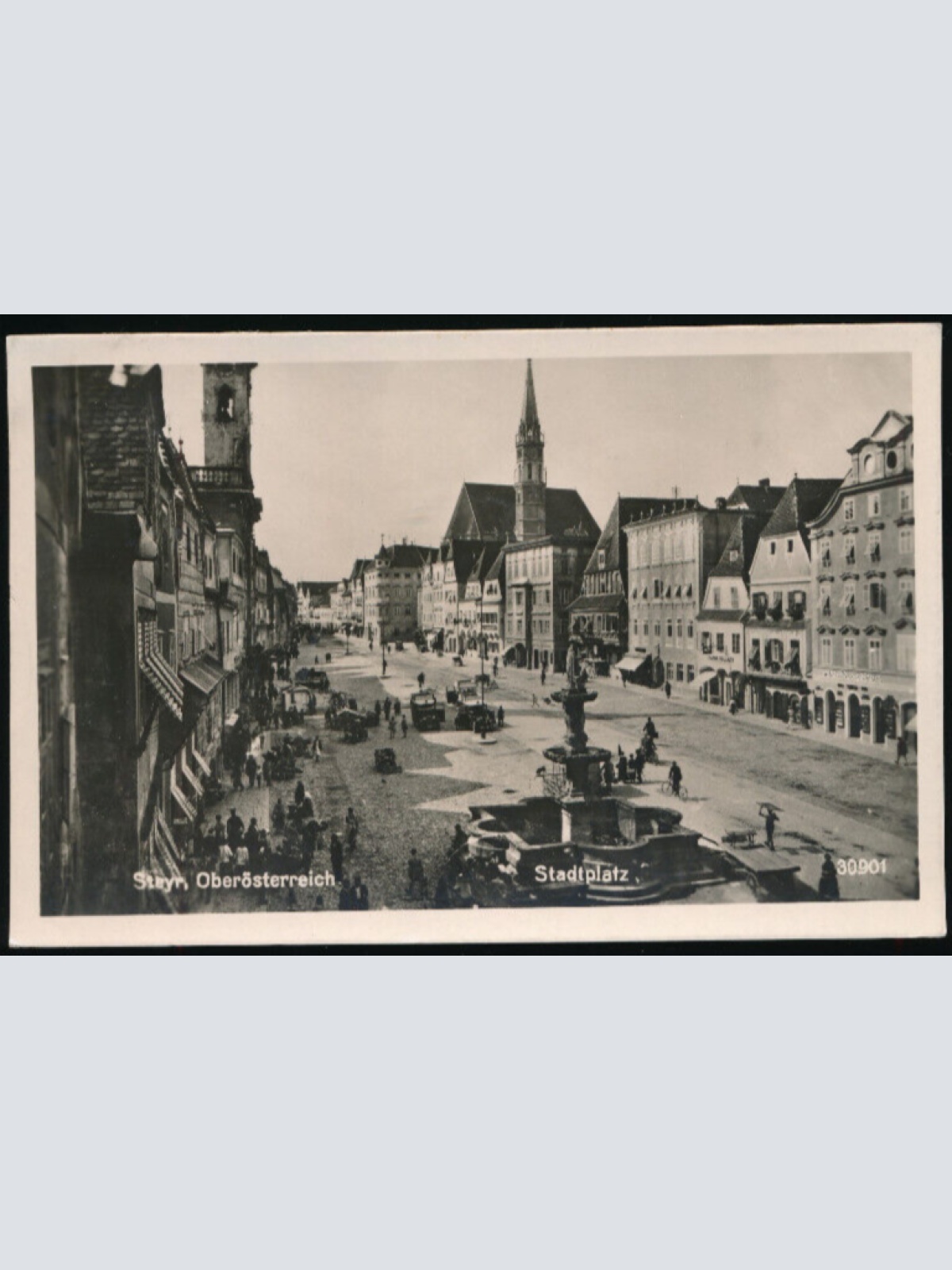 AK aus Steyr Stadtplatz Oberösterreich (4169)