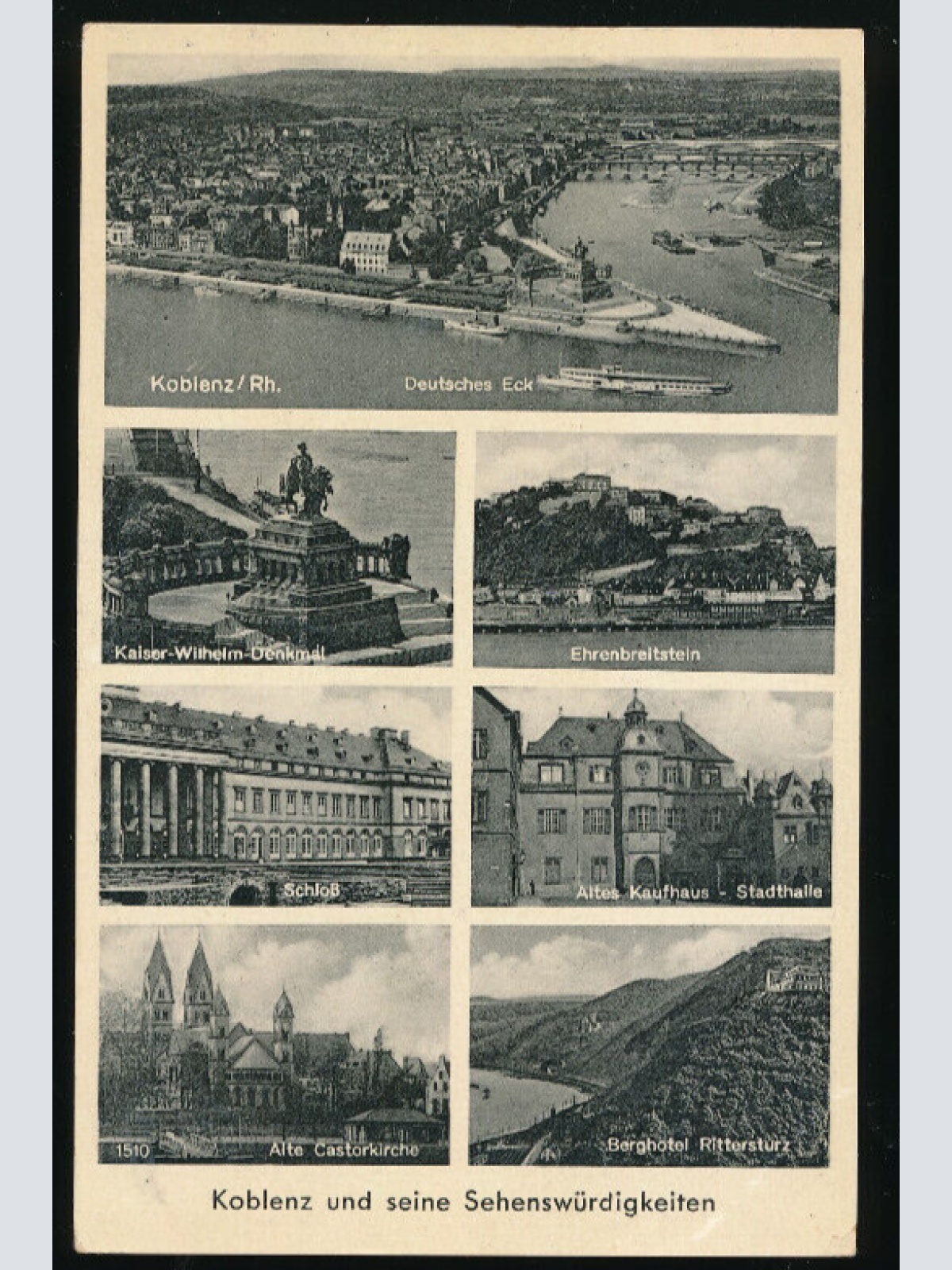 AK aus Koblenz Mehrbildkarte Rheinland-Pfalz (4666)