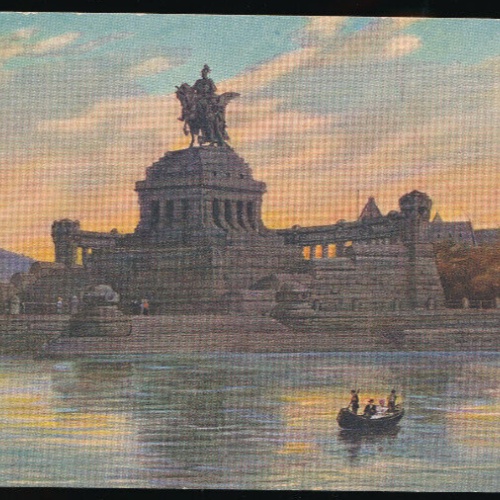 AK aus Koblenz das deutsche Eck Rheinland-Pfalz (4667)