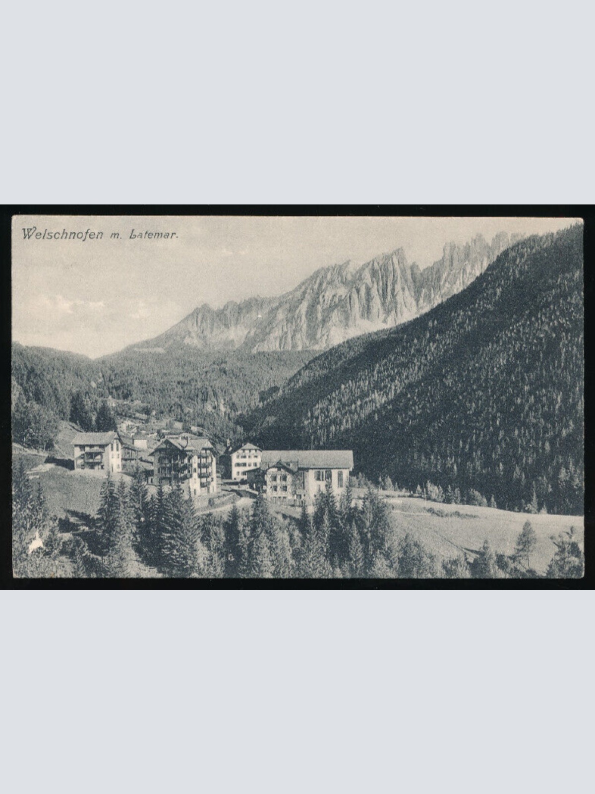 AK aus Welschnofen Italien (4671)