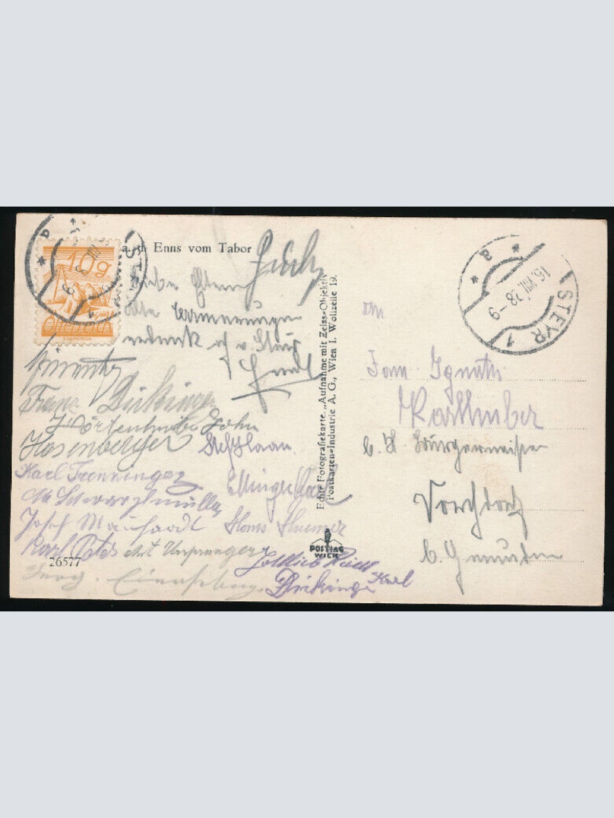 AK aus Steyr Oberösterreich (4176)