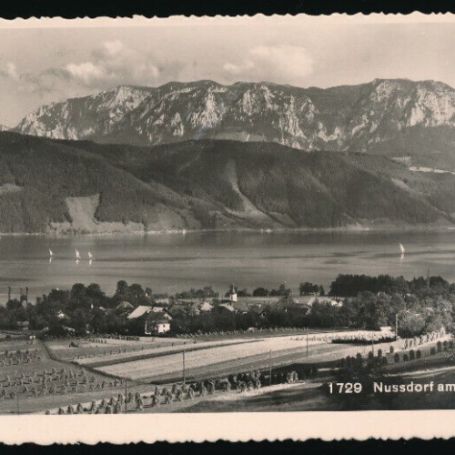 AK aus Nussdorf am Attersee Oberösterreich (4179)