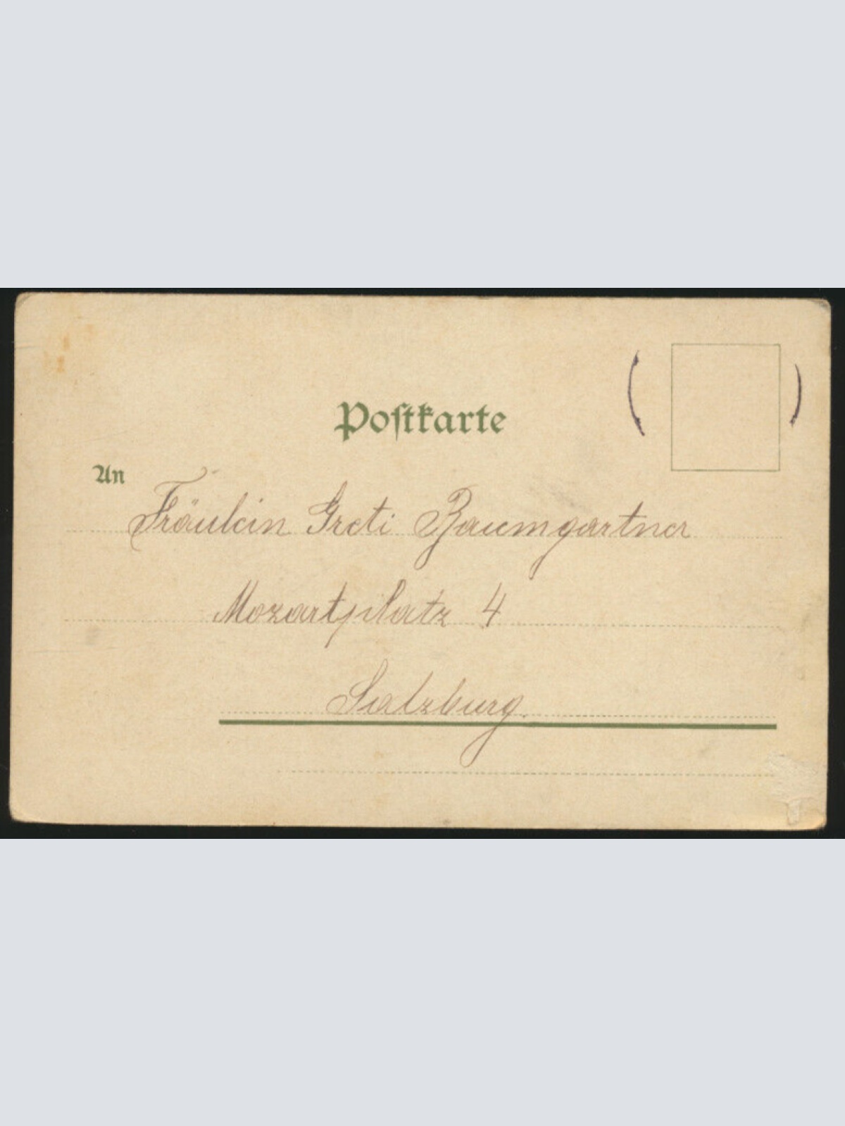 AK aus Wels Volksgarten Oberösterreich (4202)