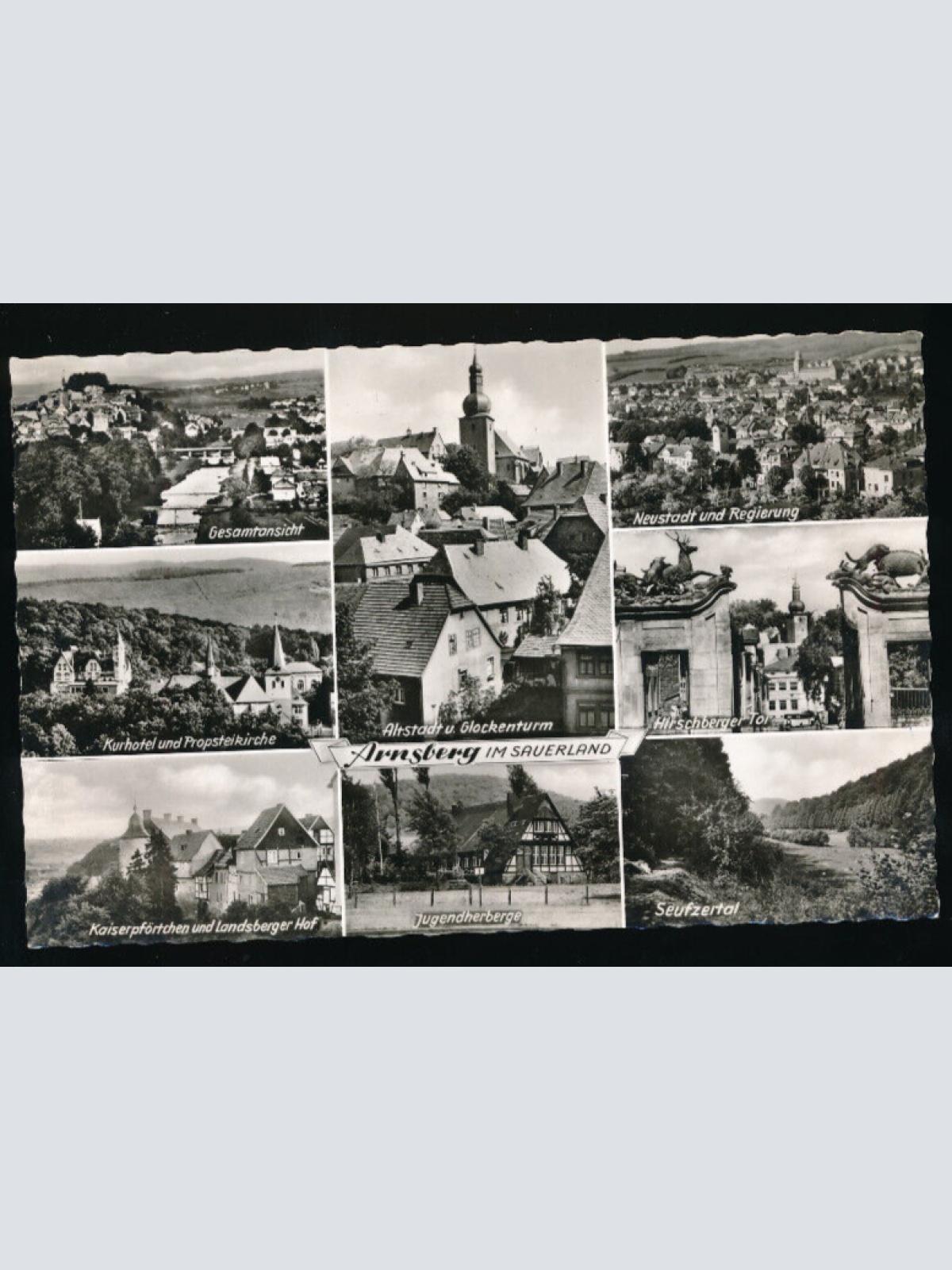 AK aus Arnsberg im Sauerland Mehrbildkarte N.R.W (4657)