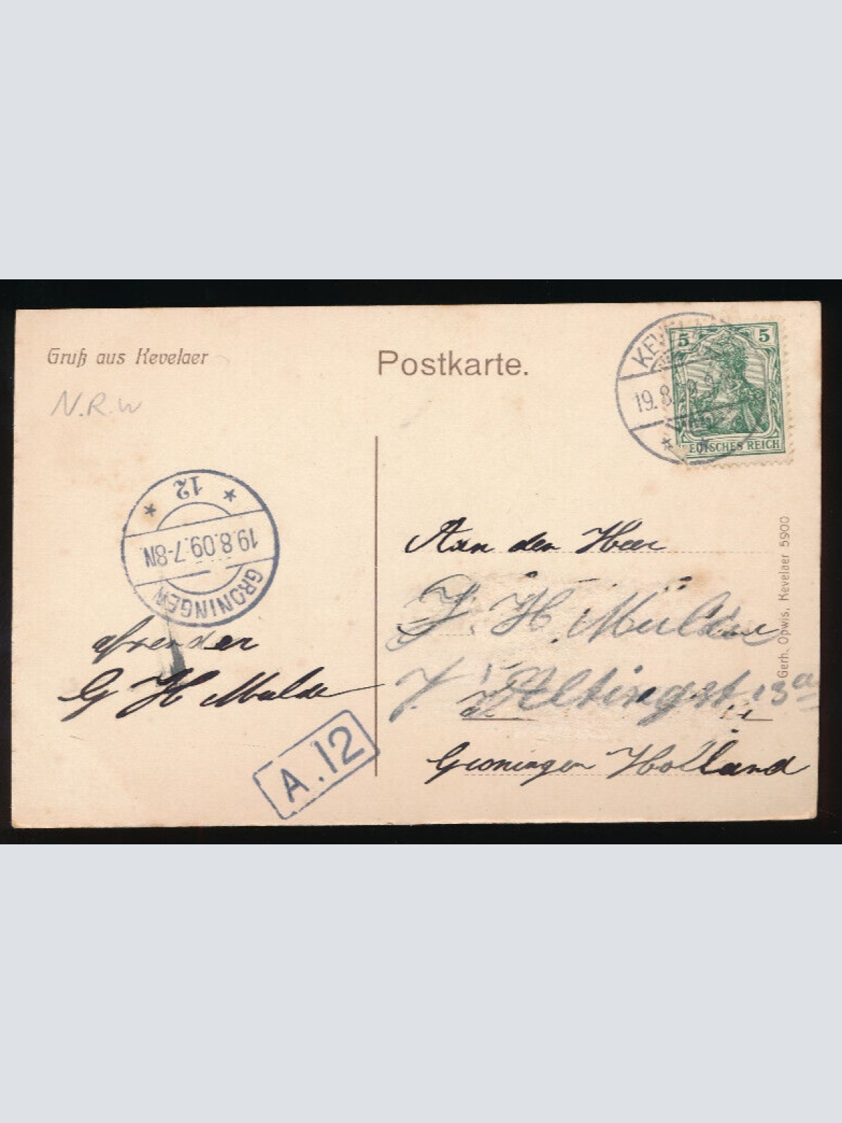 AK aus Kevelaer N.R.W (4660)