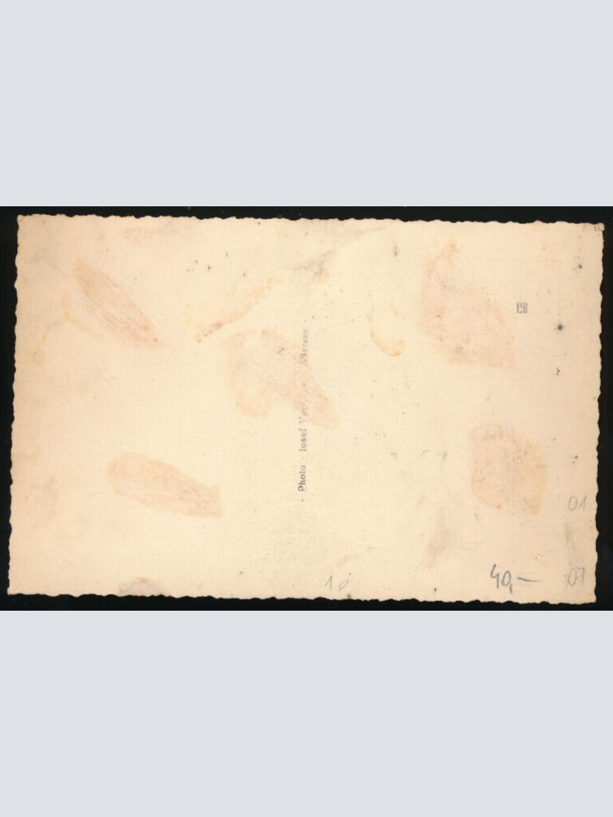 AK aus Unterach am Attersee gegen Höllengebirge Oberösterreich (4181)