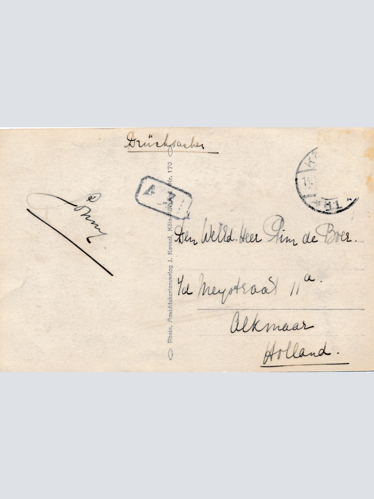 AK, Köln, Dom, Westseite, Nordrhein-Westfalen, Deutschland (S423)