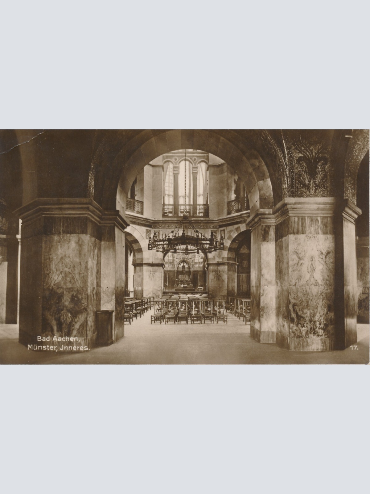 AK, Bad Aachen, Munster, Inneres, Nordrhein-Westfalen, Deutschland (S419)