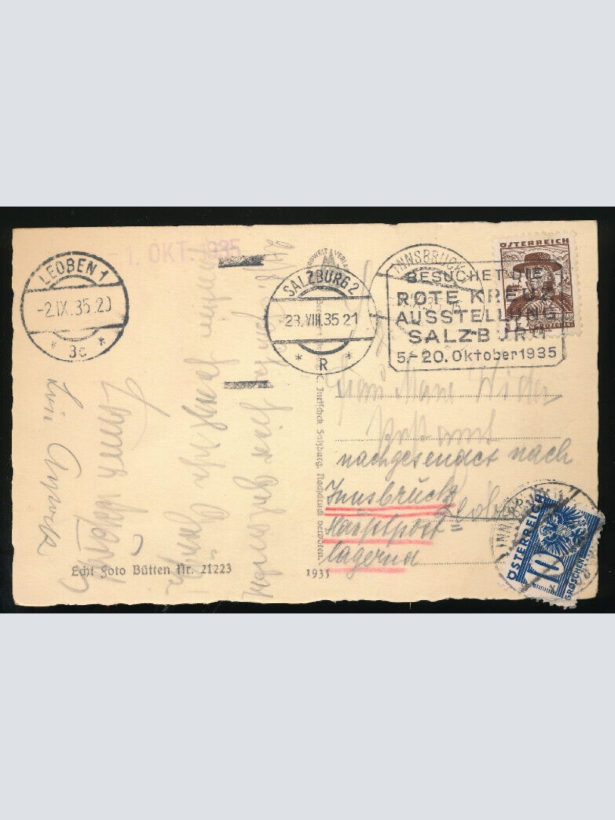 AK aus Salzburg Festspiele Fauststadt (4003)