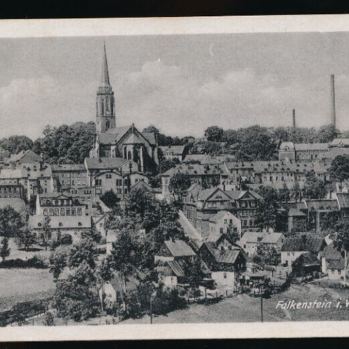 AK aus Falkenstein Sachsen (4683)
