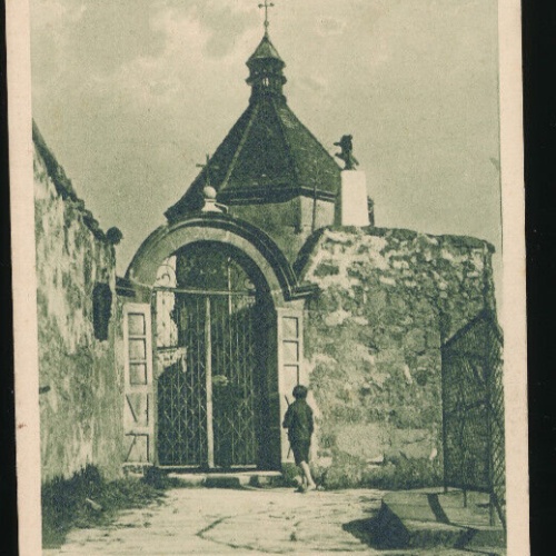 AK aus Mathausen mit Barbara - Kapelle Oberösterreich (4033)