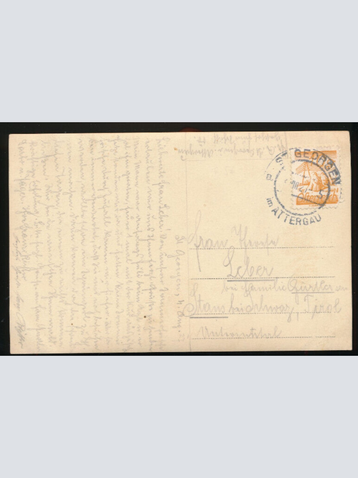 AK aus St.Georgen im Attergau Stadtplatz Oberösterreich (4141)