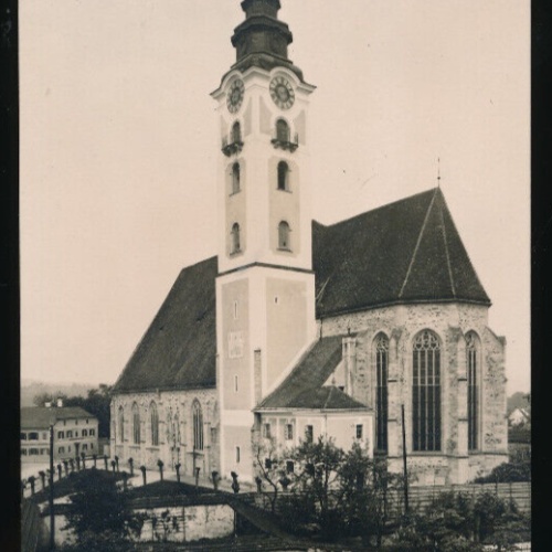AK aus Eferding mit Pfarrkirche Oberösterreich (4592)