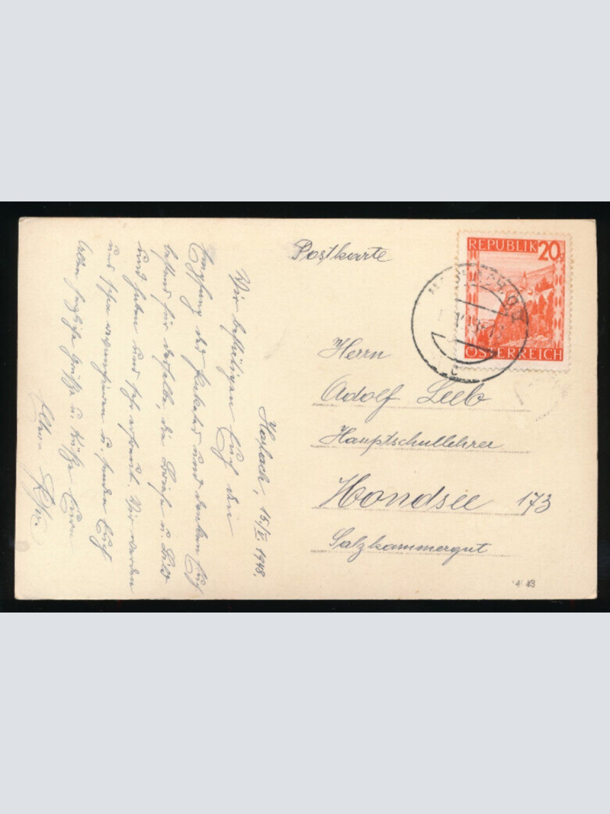 AK aus Haslach Oberösterreich (4606)