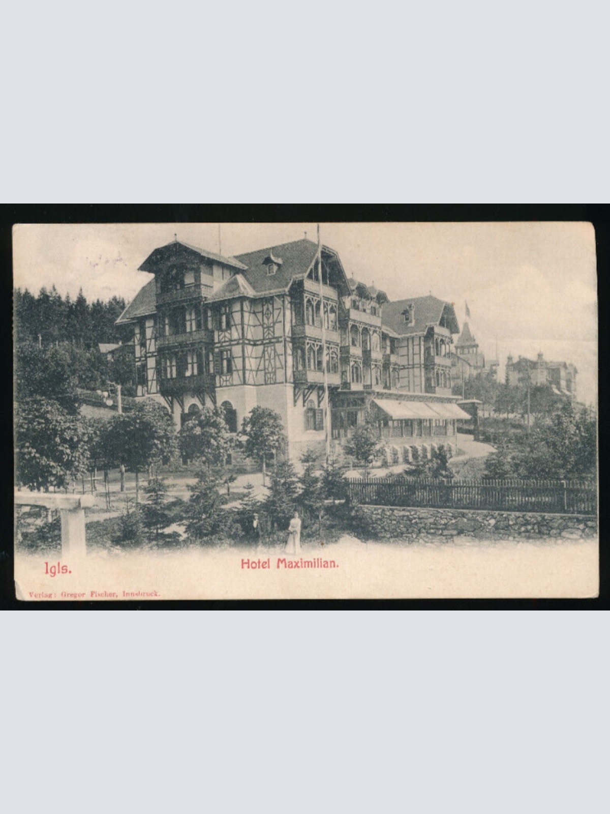 AK aus Igla mit Hotel Maximilian Tirol (4574)