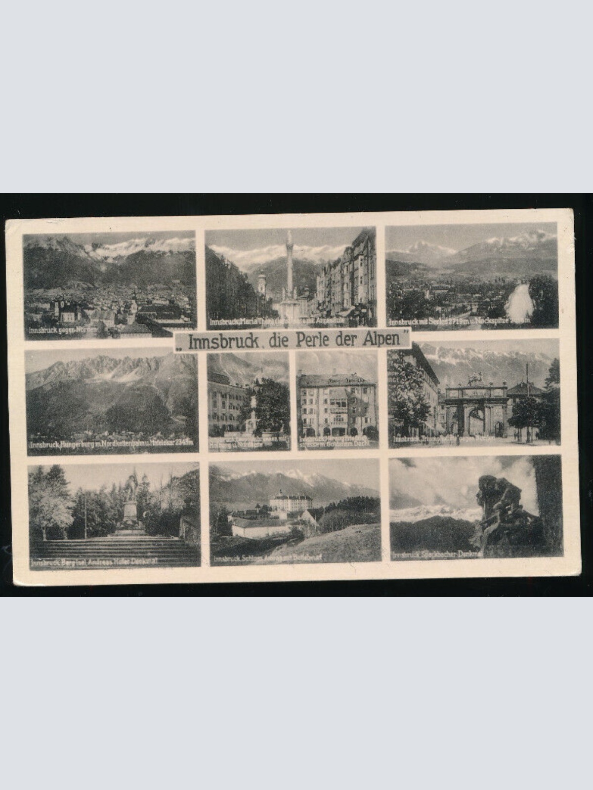 AK aus Innsbruck Mehrbildkarte Tirol (4576)