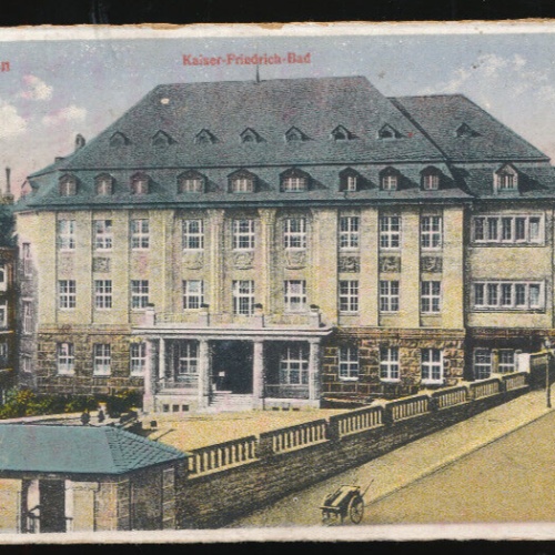 AK aus Wiesbaden Kaiser Friedrich Bad Hessen (4728)