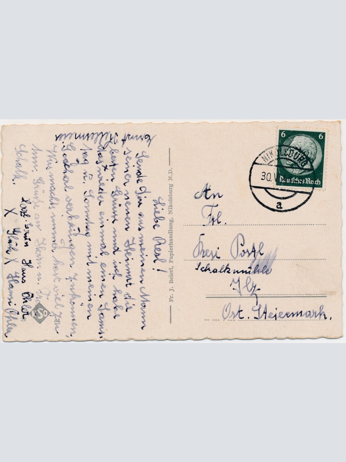 AK, Nikolsburg, Niederdonau, Mikulov, Tschechien (S465)