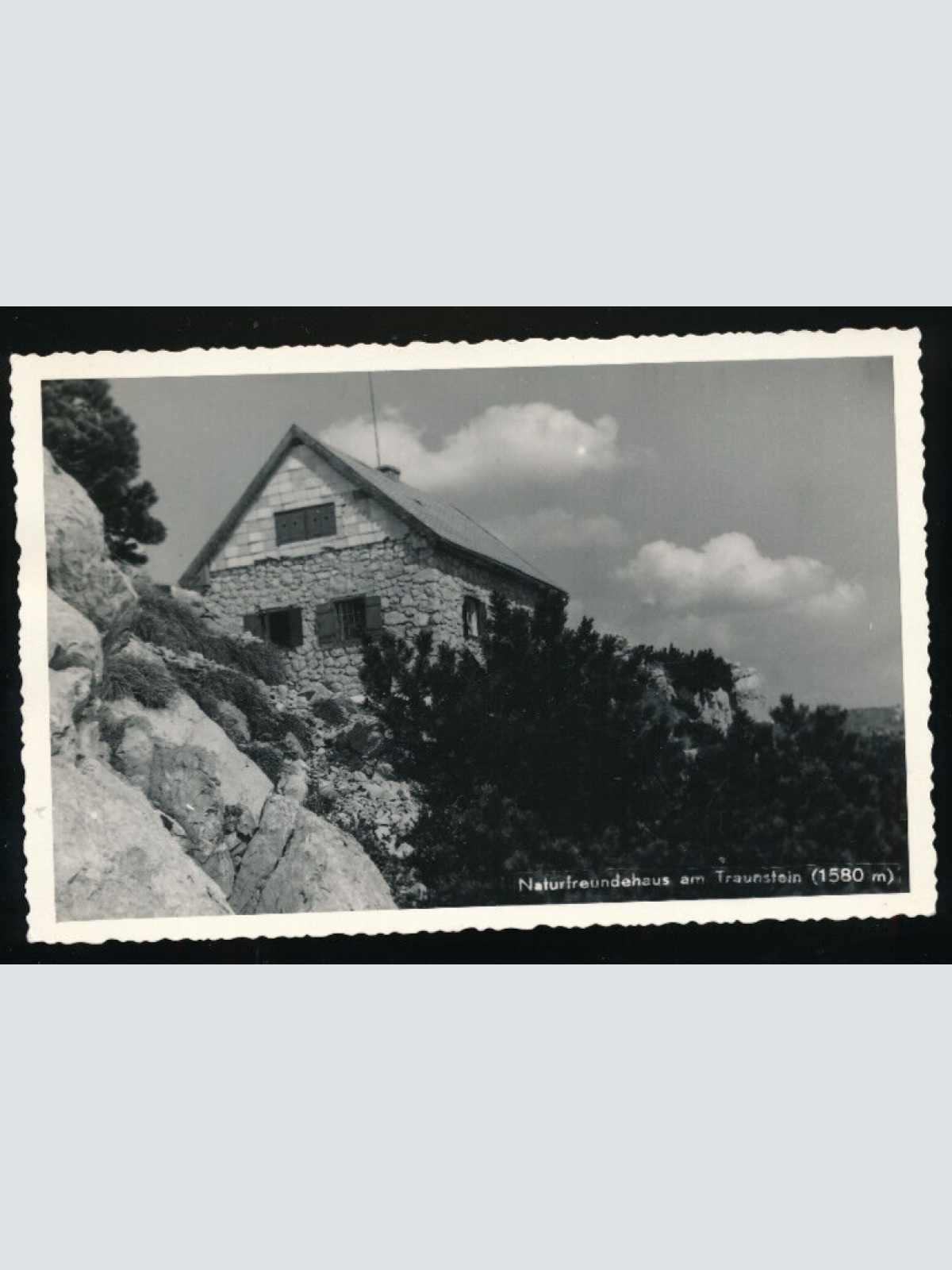 AK vom Naturfreudehaus am Traunstein Oberösterreich (4745)