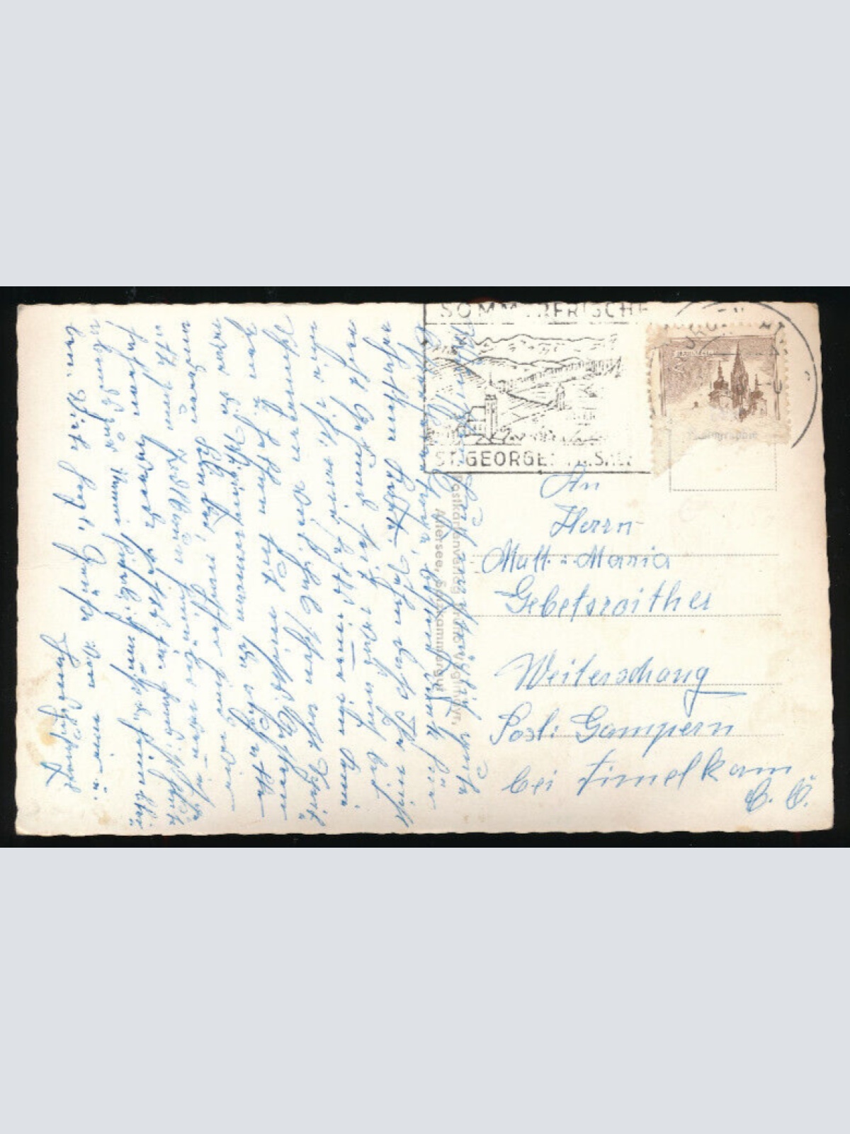 AK aus Attersee am Attersee Oberösterreich (4737)