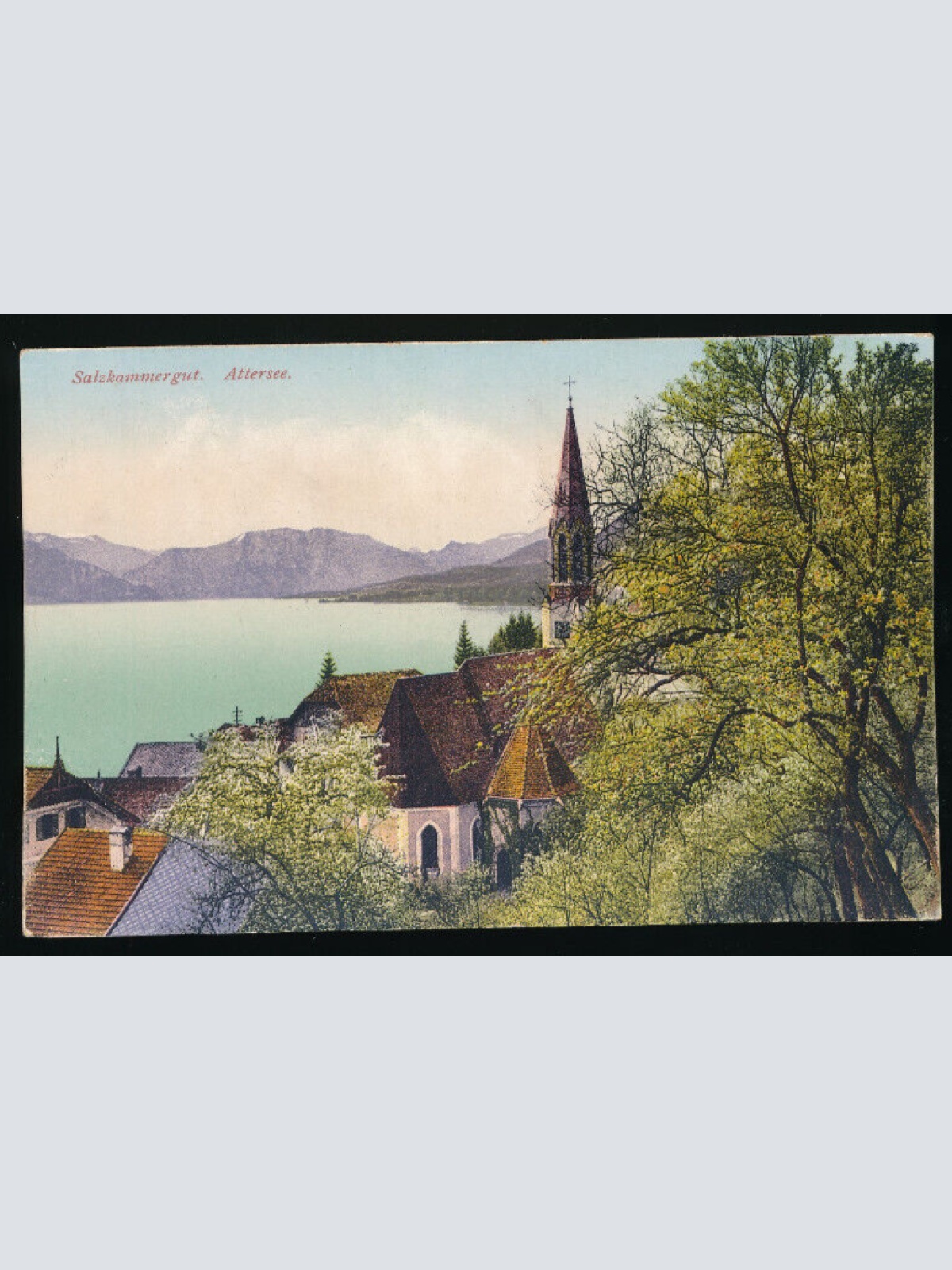 AK aus Attersee am Attersee Oberösterreich (4735)