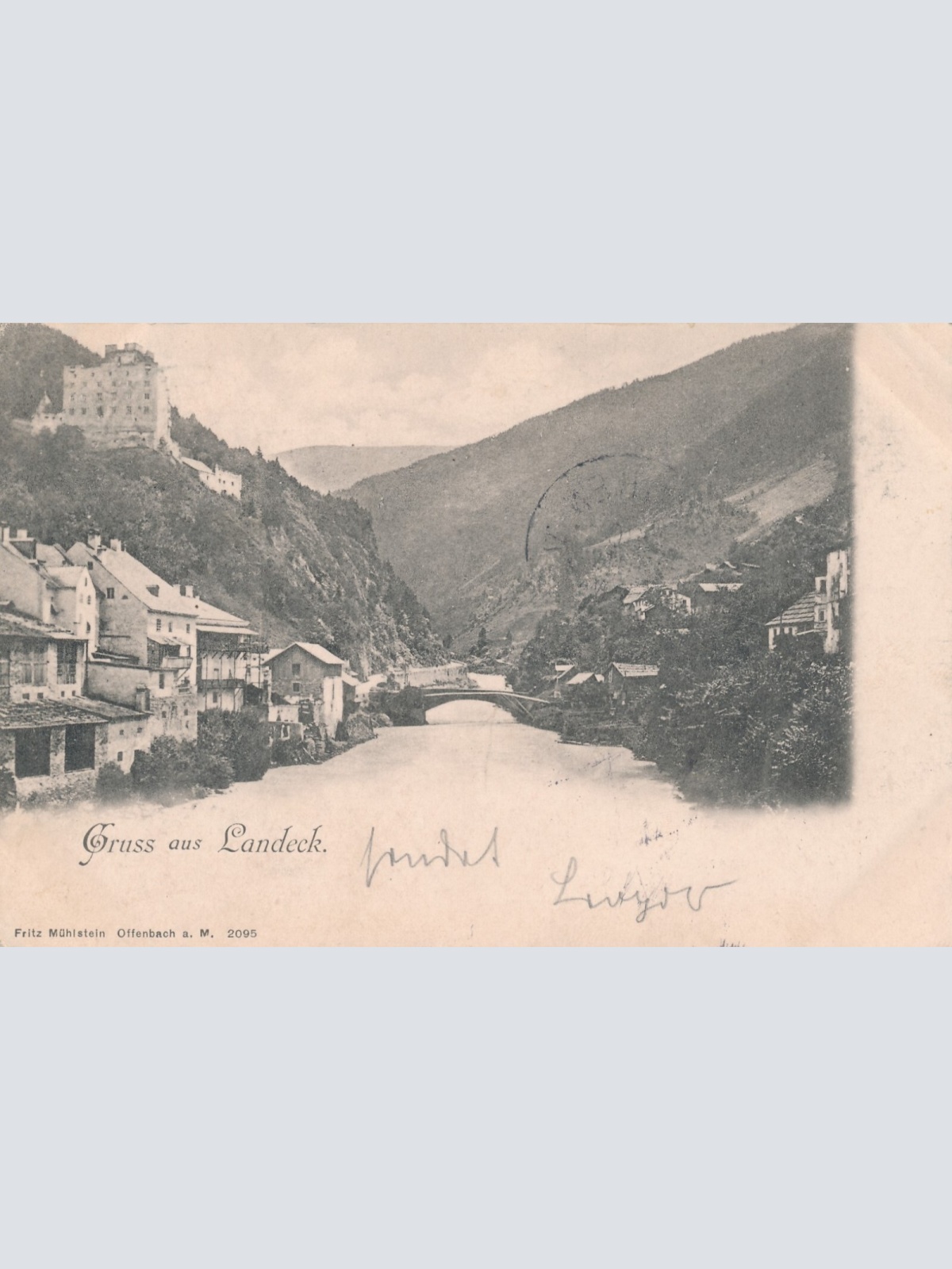 AK, Gruß aus Landeck, Tirol, Österreich (S482)