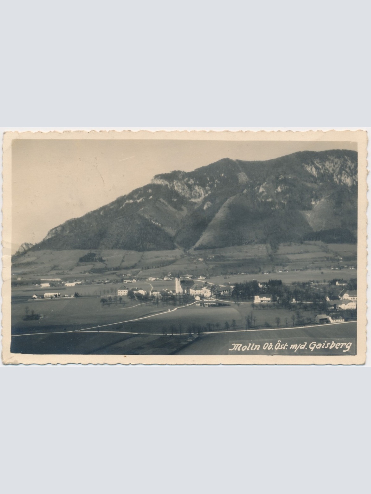 AK, Molln, mit dem Gaisberg, Oberösterreich  (S451)