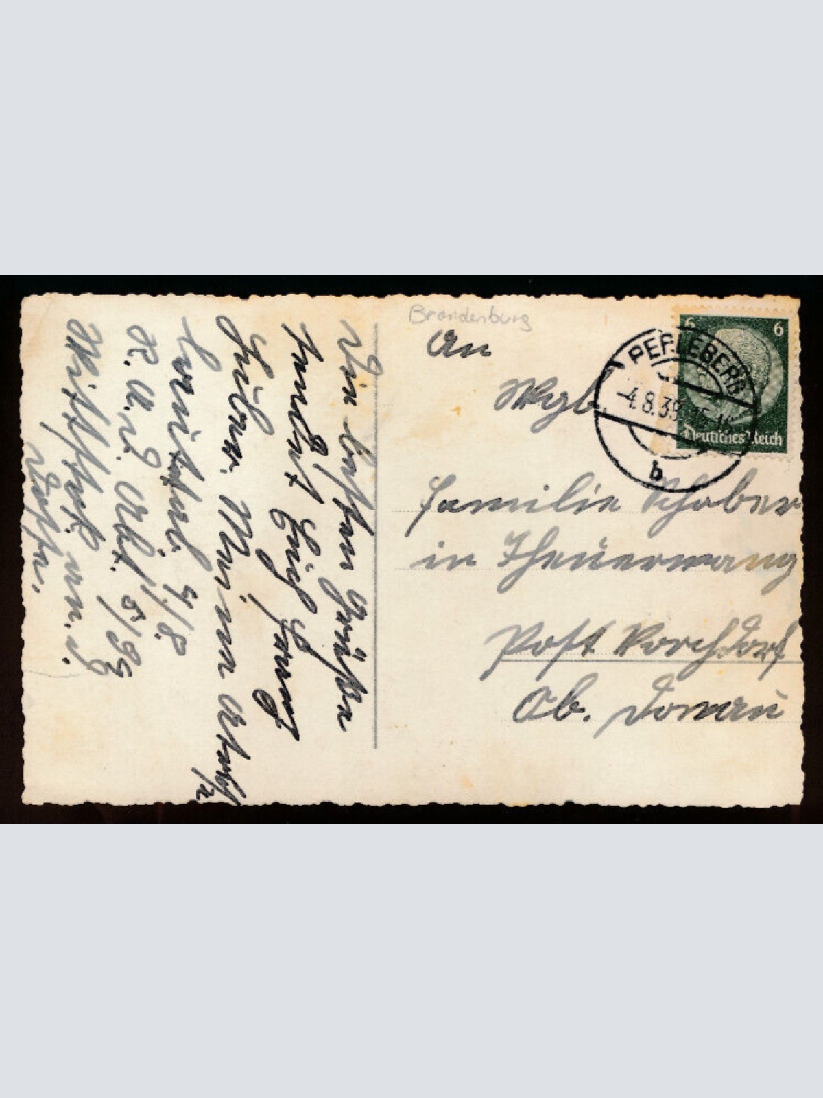 AK aus Leuengarten am Rudower See Brandenburg (4702)