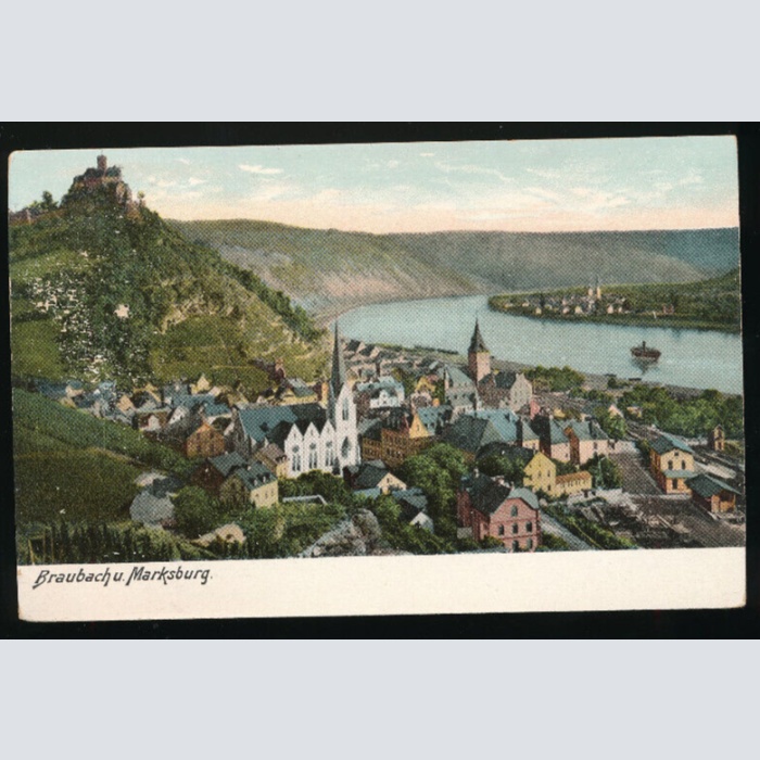 AK aus Braubach Marksburg Rheinland - Pfalz (4722)
