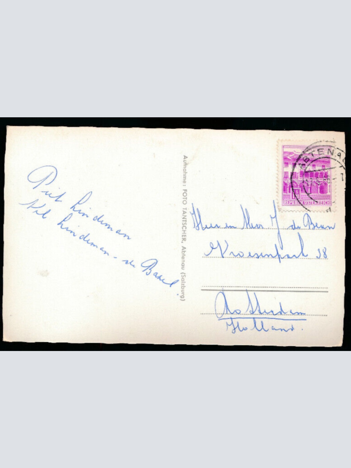 AK aus Abtenau Salzburg (4434)