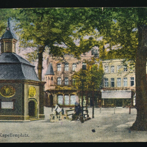 AK aus Kevelaer Kapellenplatz Nordrhein - Westalen (4694)