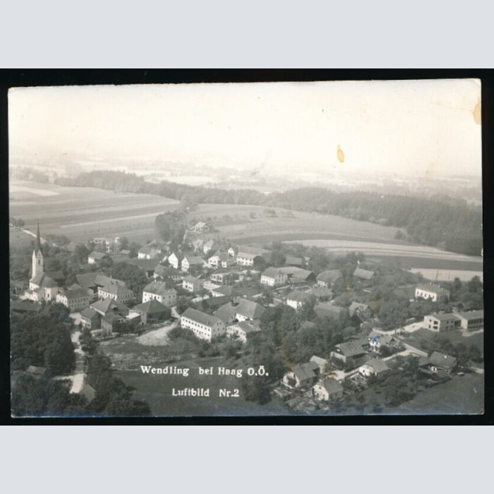 AK aus Wendling bei Haag Luftbild Nr.2 Oberösterreich (4419)