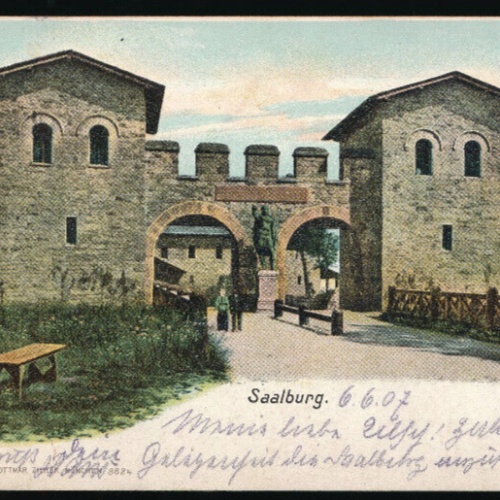 AK aus Saalburg Thüringen (4415)