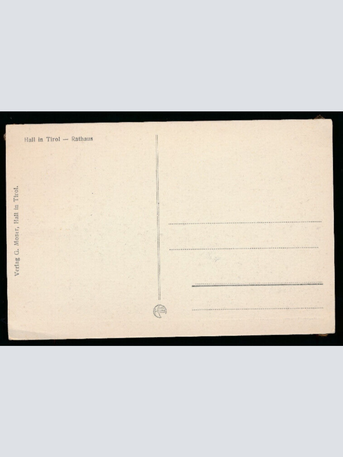 AK aus Hall in Tirol mit Rathaus (4498)