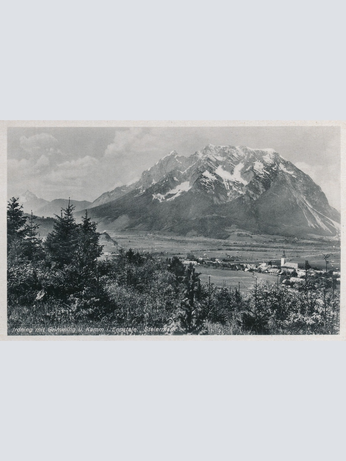 AK, Irdning mit Grimming u. Kamm i. Ennstale, Steiermark (S592)