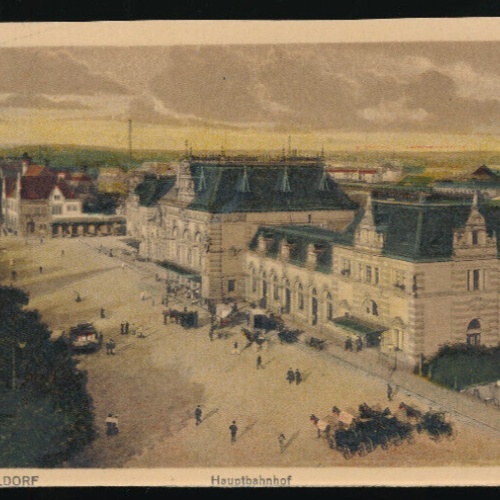 AK aus Düsseldorf Hauptbahnhof N.R.W (4548)