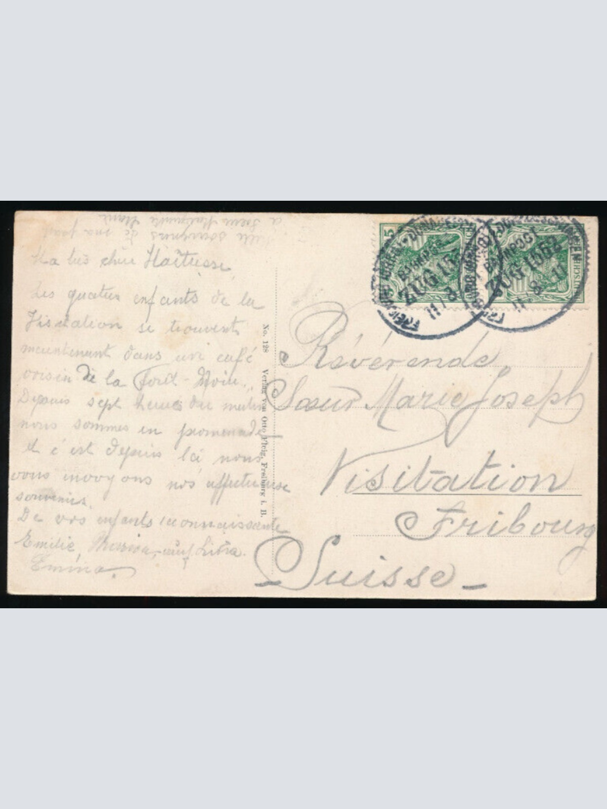 AK aus Freiburg mit Universität Baden Württemberg (4561)